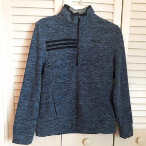 Adidas Blue Microfleece Half Zip